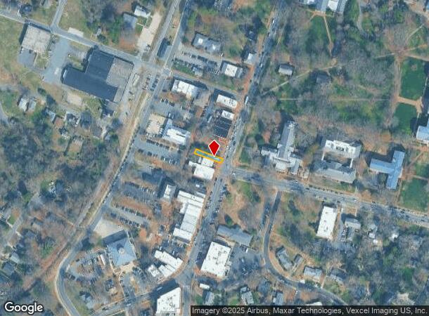 109 N Main St, Davidson, NC Parcel Map