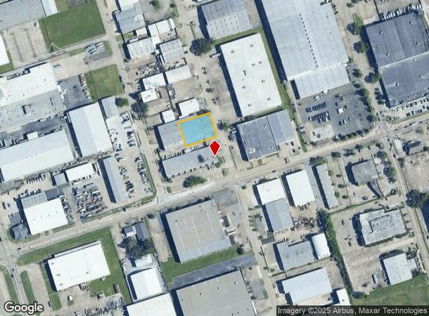 1012 Distributors Row, New Orleans, LA Parcel Map