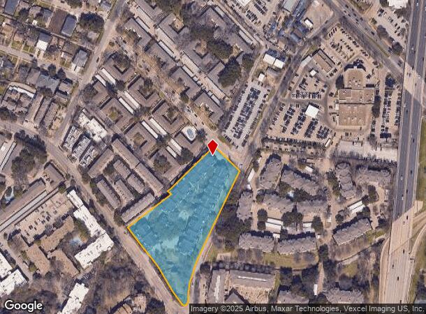  4810 Cedar Springs Rd, Dallas, TX Parcel Map