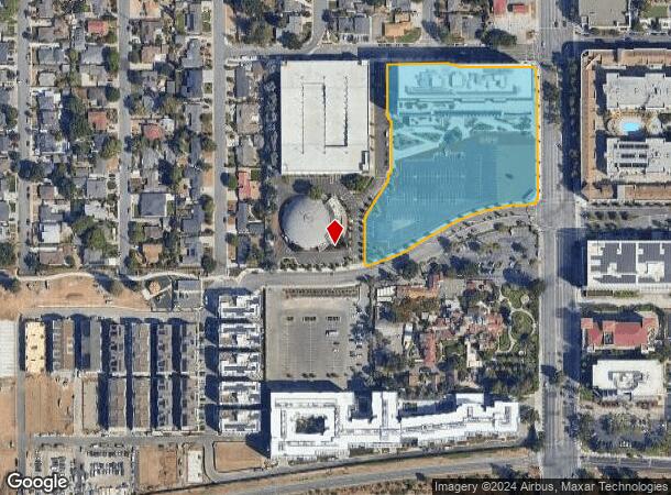  3155 Olsen Dr, San Jose, CA Parcel Map