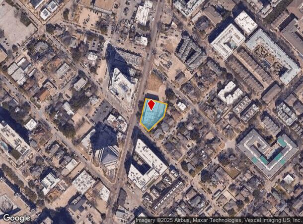  2602 Mckinney Ave, Dallas, TX Parcel Map
