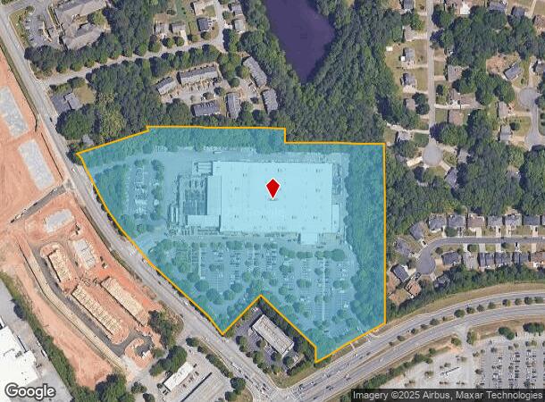  1200 E West Connector, Austell, GA Parcel Map