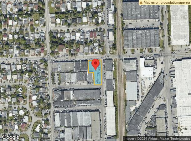  1080 E 17Th St, Hialeah, FL Parcel Map