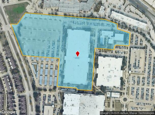  6635 Excellence Way, Plano, TX Parcel Map