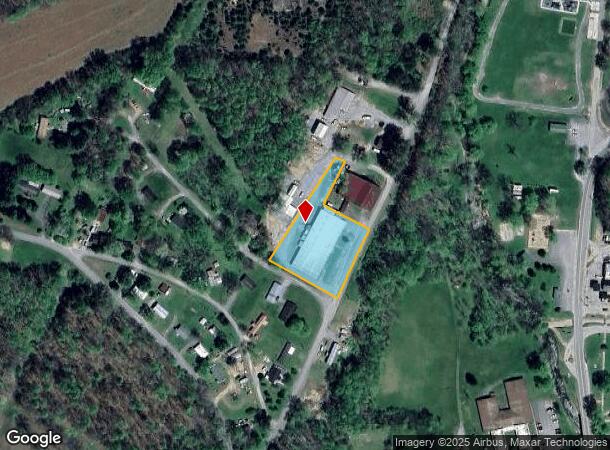 327 College St, Lafayette, TN Parcel Map