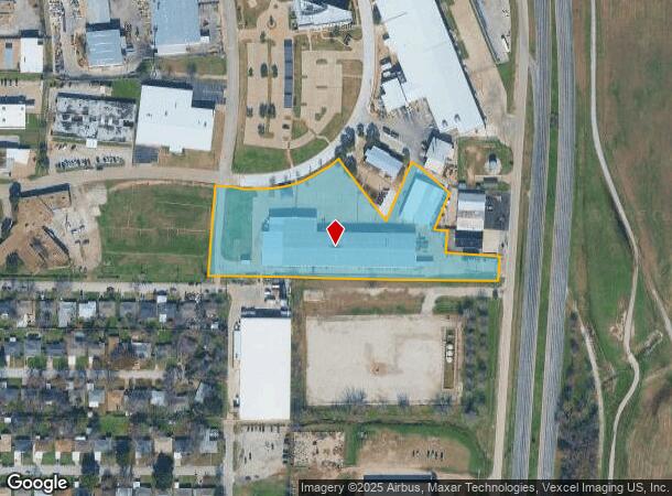 7705 Skyline Park Dr, Fort Worth, TX Parcel Map