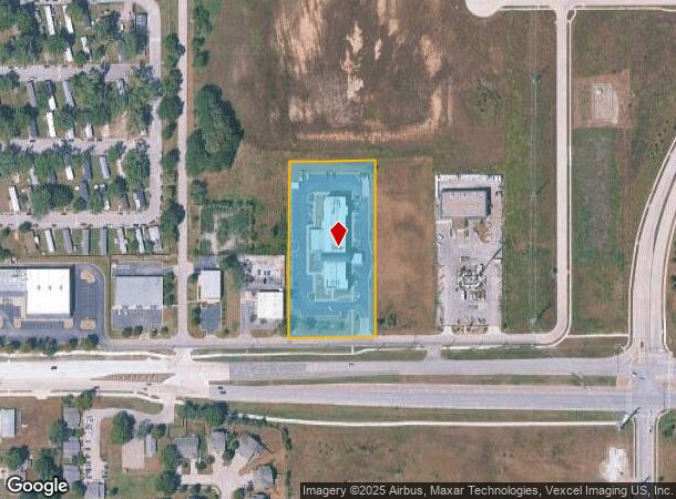 2176 E 23Rd St, Lawrence, KS Parcel Map