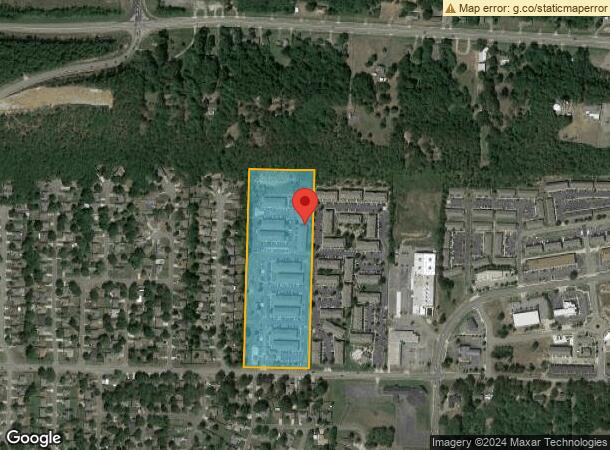  2270 Meadowlake Rd, Conway, AR Parcel Map