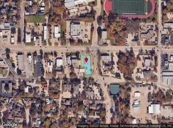 897 W Northwest Hwy, Grapevine, TX Parcel Map