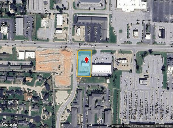 2214 W Walnut St, Rogers, AR Parcel Map