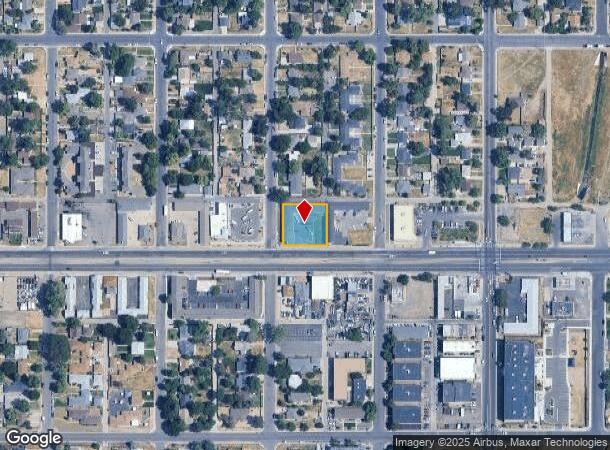 8701 E Colfax Ave, Denver, CO Parcel Map