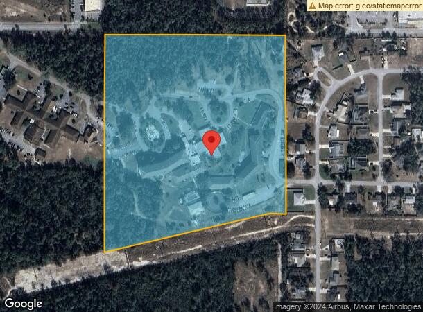  7030 Evergreen Woods Trl, Spring Hill, FL Parcel Map