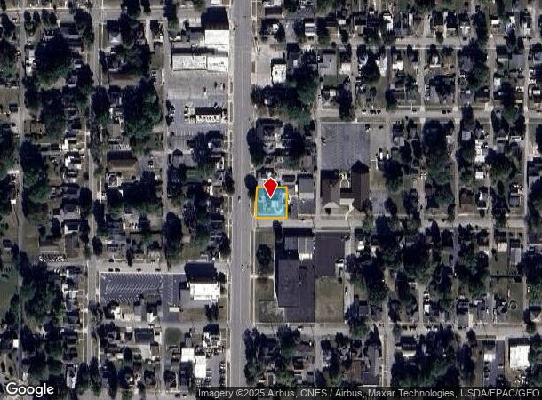  717 N Main St, Findlay, OH Parcel Map