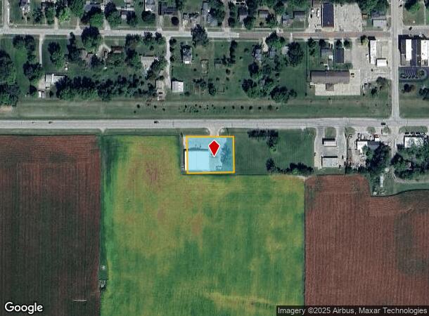  204 W State Highway 133, Oakland, IL Parcel Map