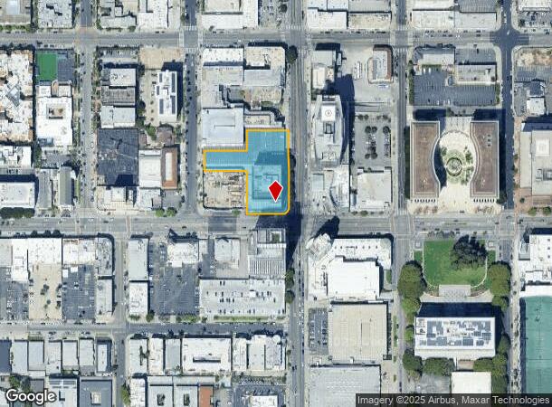 3807 Wilshire Blvd, Los Angeles, CA Parcel Map