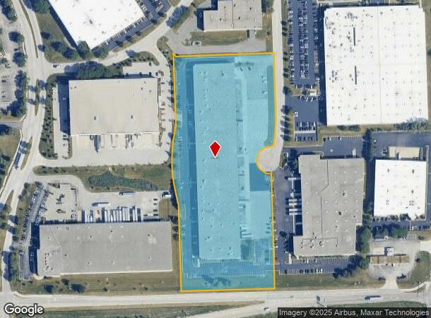 1226 N Michael Dr, Wood Dale, IL Parcel Map