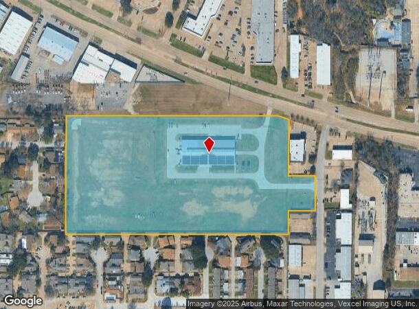  2212 Michigan Ave, Dwg, TX Parcel Map
