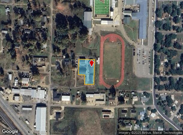  711 E Locke St, Ashdown, AR Parcel Map
