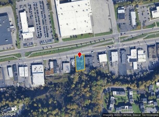 2636 Erie Blvd E, Syracuse, NY Parcel Map
