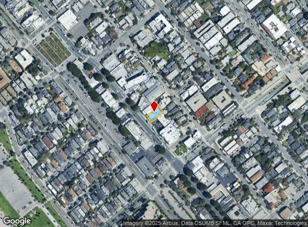  2507 Main St, Santa Monica, CA Parcel Map