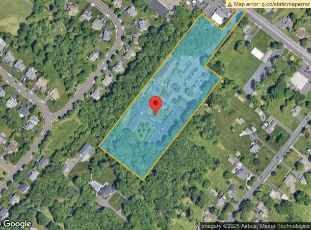  313 W County Line Rd, Hatboro, PA Parcel Map