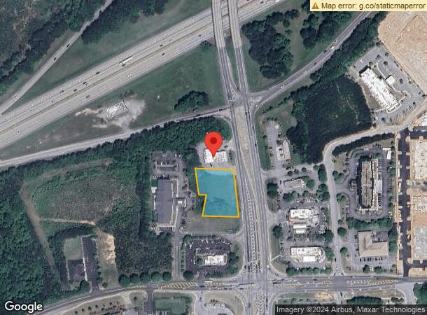  7797 Senoia Rd, Fairburn, GA Parcel Map