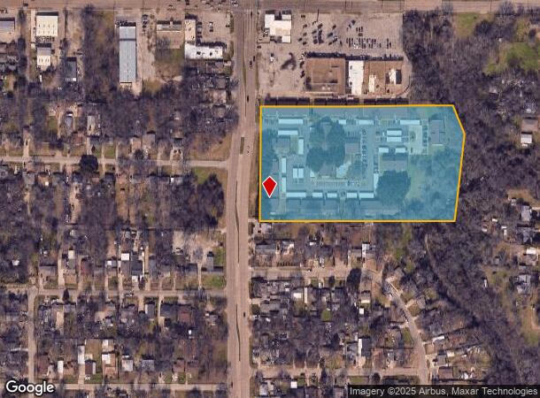 1140 N Prairie Creek Rd, Dallas, TX Parcel Map