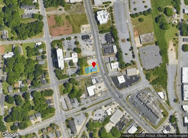  1034 S Main St, High Point, NC Parcel Map