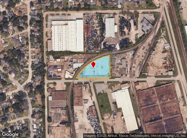  6015 Murphy St, Houston, TX Parcel Map