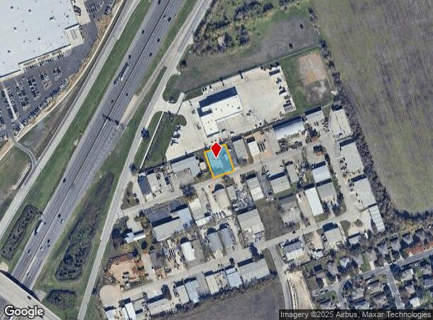 40209 Industrial Park Cir, Georgetown, TX Parcel Map