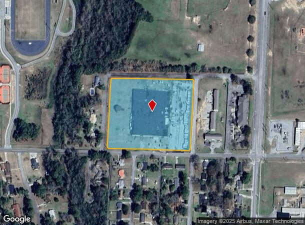 1201 N Washington St, Sylvester, GA Parcel Map