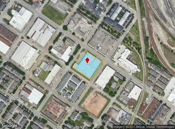  2910 Mckinney St, Houston, TX Parcel Map