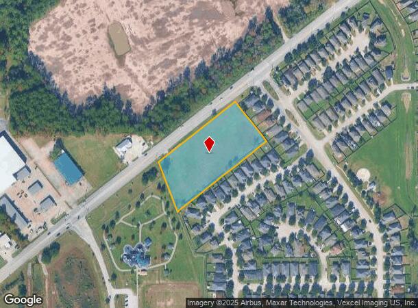 2502 Atascocita Rd, Humble, TX Parcel Map