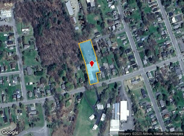  158 River St, Oneonta, NY Parcel Map