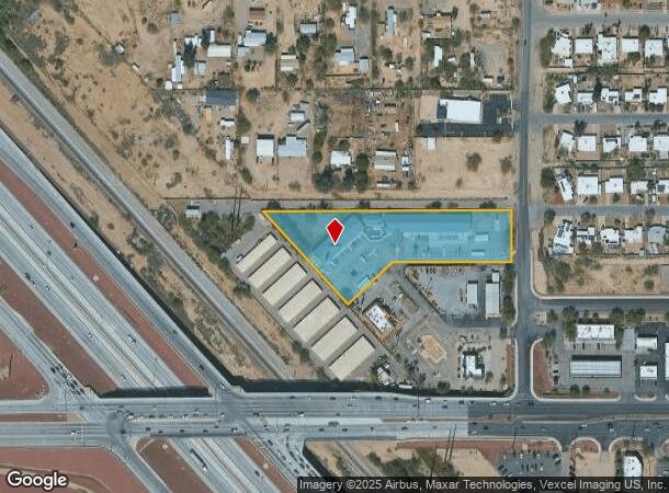 7277 N Camino De Oeste, Tucson, AZ Parcel Map