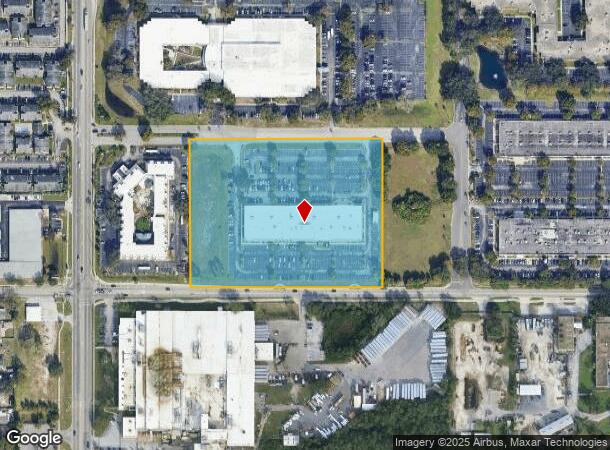  3011 University Center Dr, Tampa, FL Parcel Map