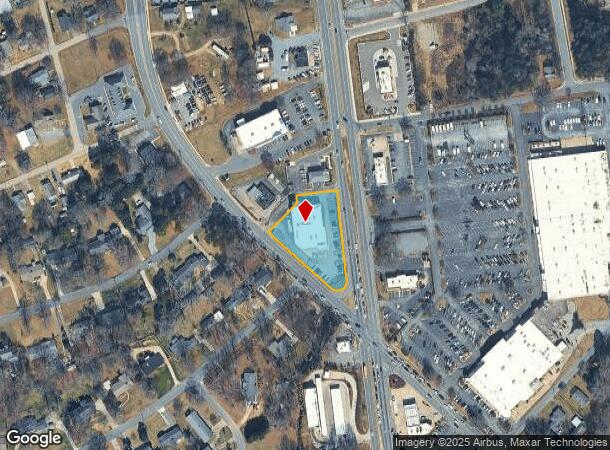  1310 S Cannon Blvd, Kannapolis, NC Parcel Map