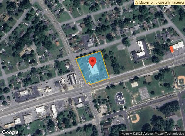  840 W Market St, Johnson City, TN Parcel Map