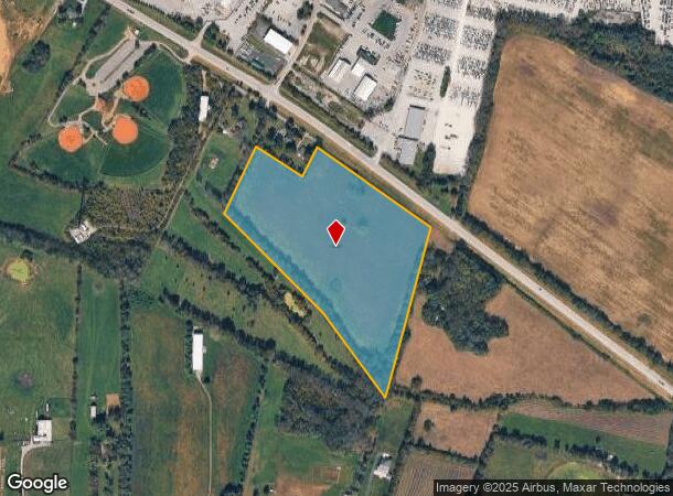  5916 Athens Boonesboro Rd, Lexington, KY Parcel Map
