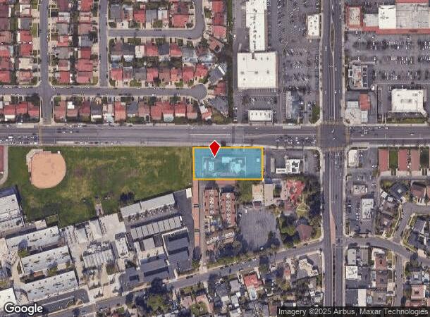  1900 E La Palma Ave, Anaheim, CA Parcel Map