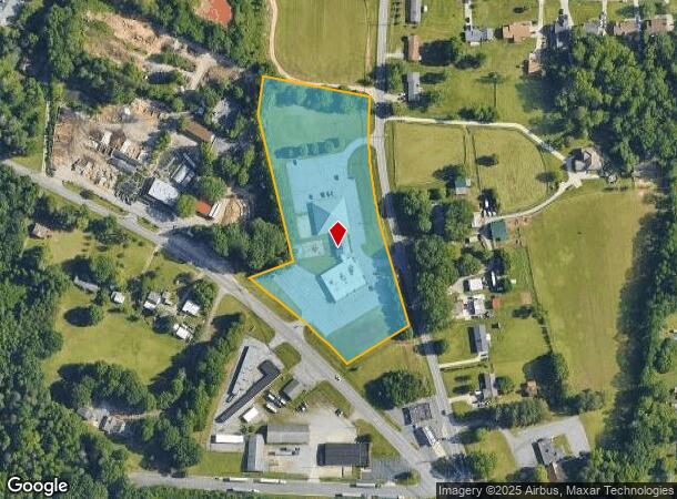 121 N Skeet Club Rd, High Point, NC Parcel Map