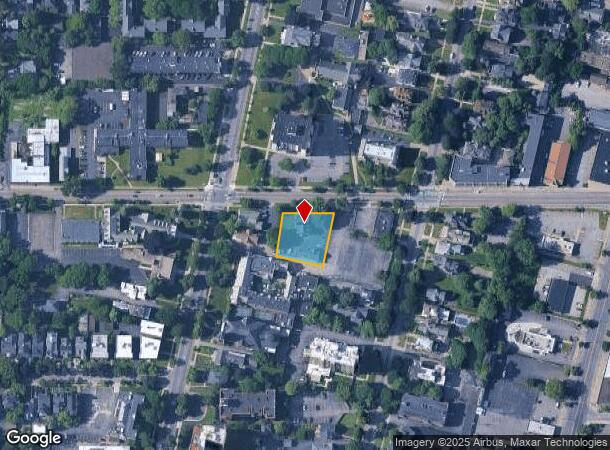 88 W Utica St, Buffalo, NY Parcel Map