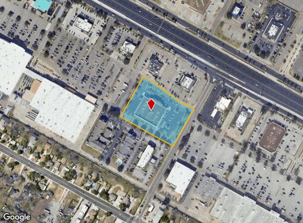 5129 Blanch Moore, Corpus Christi, TX Parcel Map