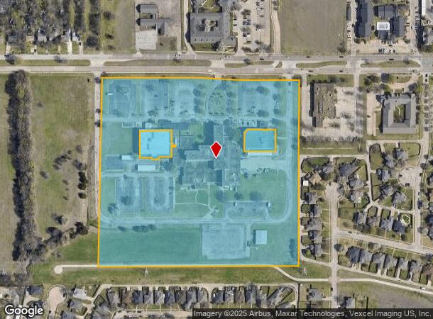 2600 W Pleasant Run Rd, Lancaster, TX Parcel Map