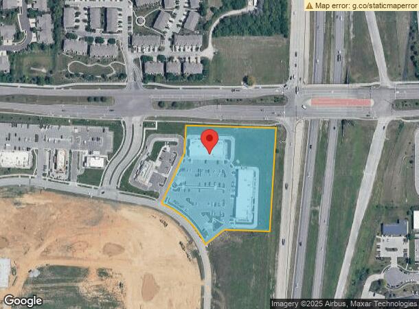  7733 W 159Th St, Overland Park, KS Parcel Map