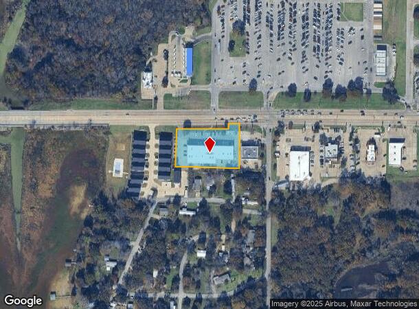 1307 W Main St, Gun Barrel City, TX Parcel Map