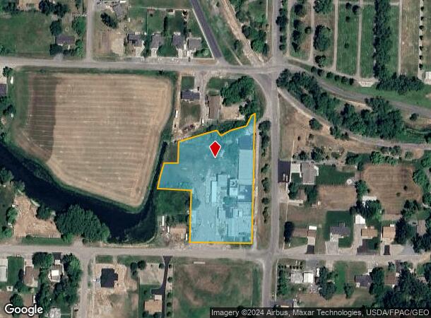  185 E 300 N, Wellsville, UT Parcel Map