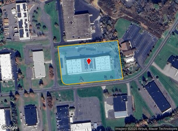 11 Thompson Rd, East Windsor, CT Parcel Map