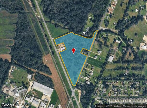 1150 Bayou Paul Ln, Saint Gabriel, LA Parcel Map