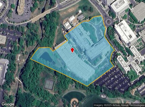 7555 Colshire Dr, Mc Lean, VA Parcel Map